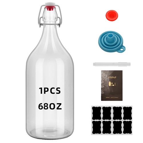 64oz flip top glass - 64oz,