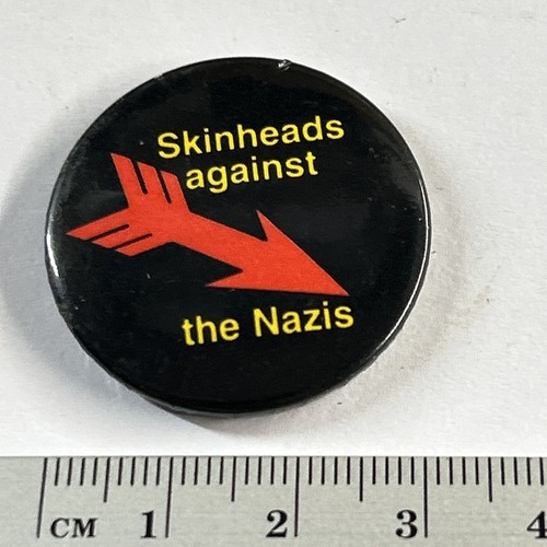 Vintage political pin badge - political,
