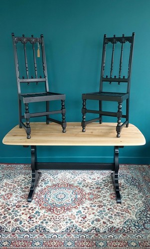 Ercol dining set table - dining, (155cm