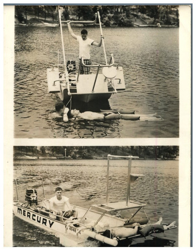 Vintage silver print - u.s.a.,,