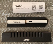 LAMY Safari White White Clip KANJI Nib Fountain Pen Japan Limited