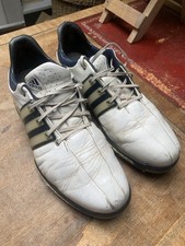 ADIDAS Golf Shoes Tour 360 Golfing Shoe UK9 Blue Sneakers EU43 Lace up Spiked