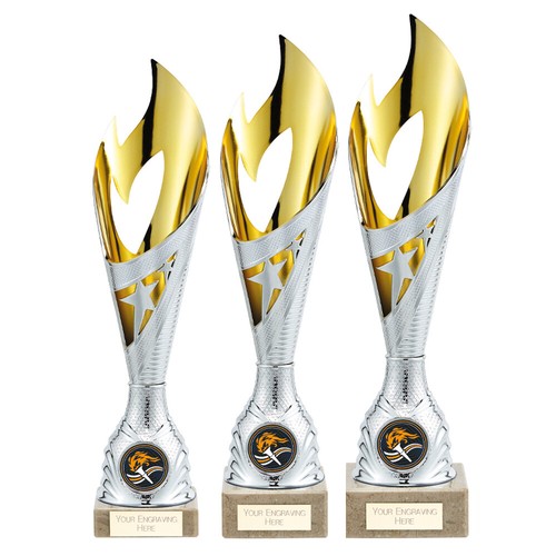 Inferno star trophies silver - star,