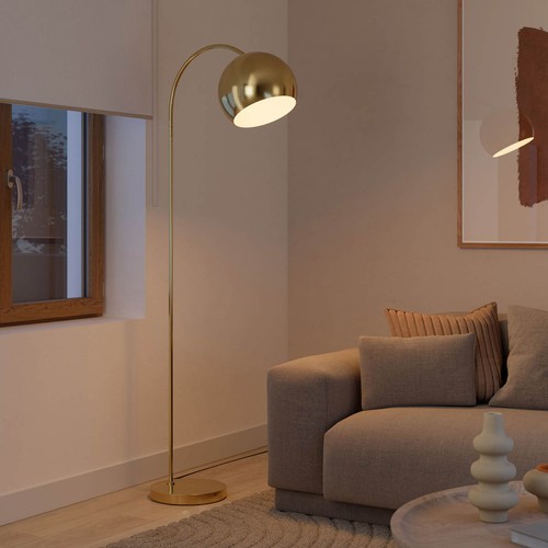 Floor lamp kotenay - floor, brass
