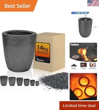 Versatile 14kg Crucible for