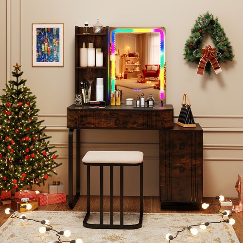 Vanity desk bedroom dressing - desk,