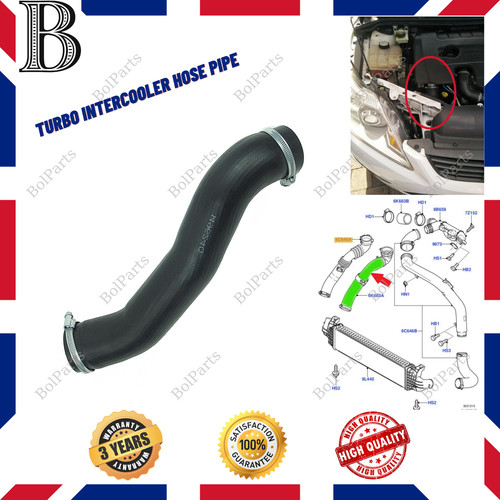 Turbo intercooler hose - intercooler,