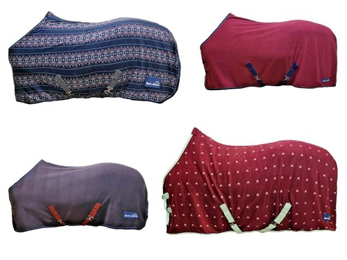 Fleece horse rug cooler - fleece, stable
