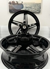 Harley NEW 2024 FLTRK Road Glide rims CUSTOM Black OEM Touring Wheels EXCHANGE