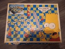 Vintage The Simpsons 3-D Chess