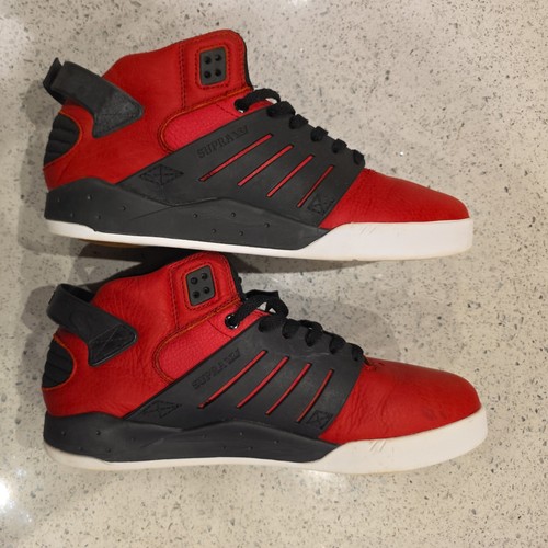 Rare supra muska 003 red - muska, black