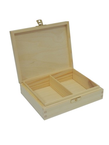 Wooden box with - , for