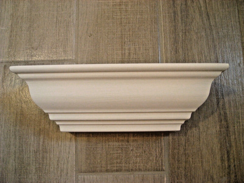 Vintage wall shelf painted - vintage,