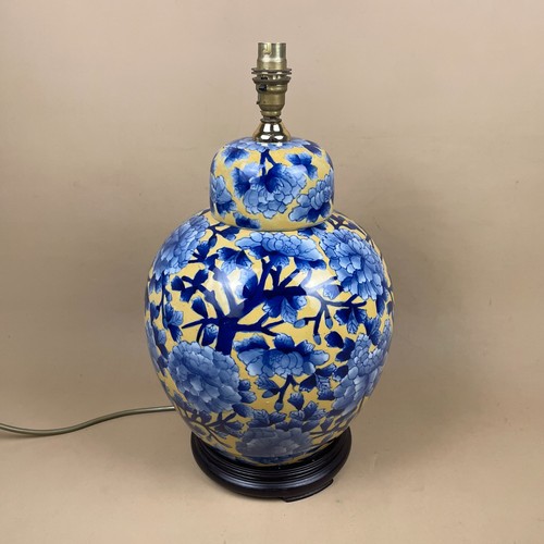 India jane ceramic lamp floral - india,