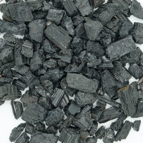 Rough black tourmaline schorl - rough,