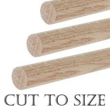 Oak Dowels - 9mm, 12mm, 18mm