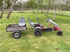 Pedal dinocars 3 seat GO KART with trailer for age 10+ SUSSEX