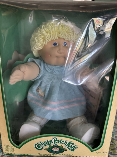 Cabbage patch kids - cabbage, doll