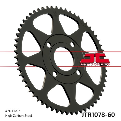 Rear sprocket 420 p - jt,