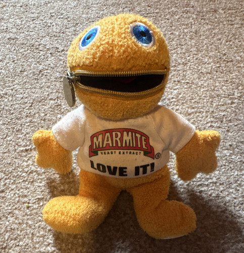 Marmite zippy soft toy - marmite,