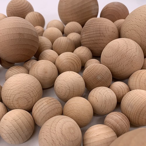 Wooden balls natural - balls, craft