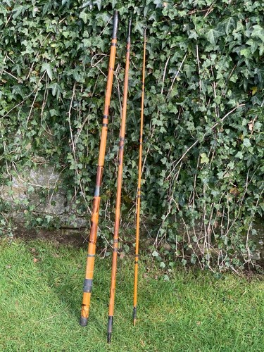 Antique bamboo fishing rod - fishing,