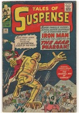Tales of Suspense #44 (G+) 1963 Marvel Comics "The Mad Pharoah" 5th App Iron Man