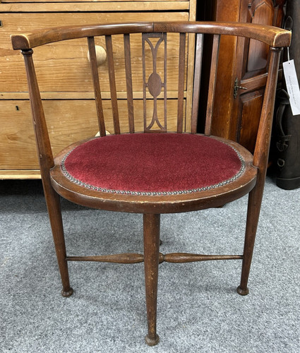 Tub chair desk curved - tub, /