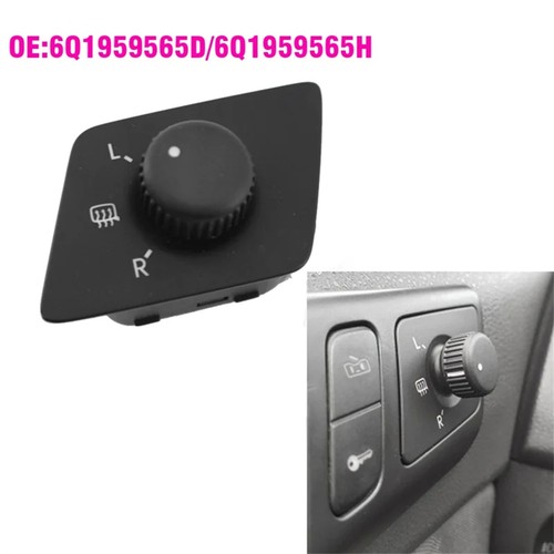 Electric side mirror - mirror, switch