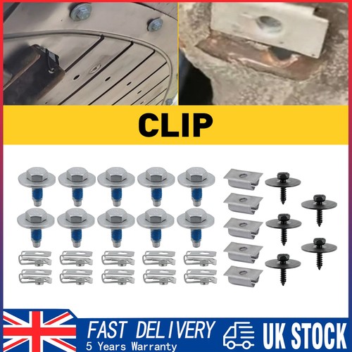 Engine undertray clips - x,