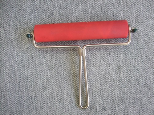 Brayer speedball rubber ink - brayer,