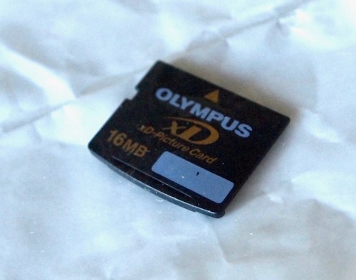 Olympus picture memory card - olympus, xd