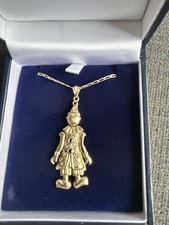 Vintage 90s 9ct gold Clown