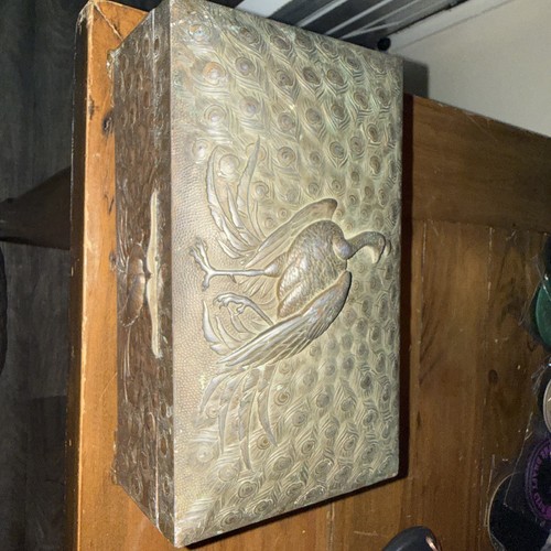 Beautiful art nouveau peacock - art,