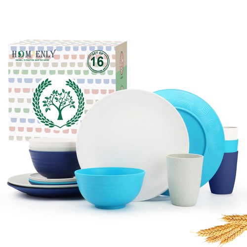 Premium wheat straw dinnerware - premium,