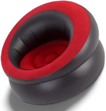 Inflatable Sofa Chair | Soft Suede Top | Ideal for Living Room, Gaming, Dorms