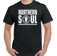 NORTHERN SOUL T-SHIRT, Tamla Motown 2Tone Ska MOD Scooter Stax Records Dance Top