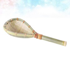  Multipurpose Rice Strainer Bamboo Fine Slot Colander Household Kitchen Rice