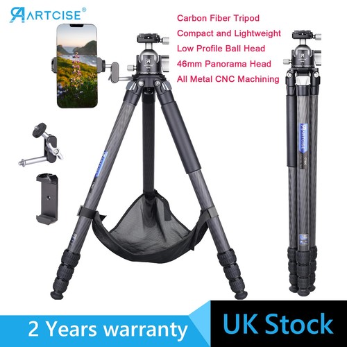 Carbon fiber tripod heavy duty - carbon,