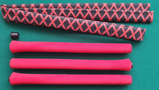 Tiller Arm/Handle Extension parts, foam handle grips and non-slip shrink tubing