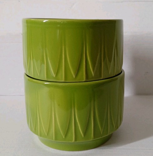 Vintage ceramic green soup - vintage,