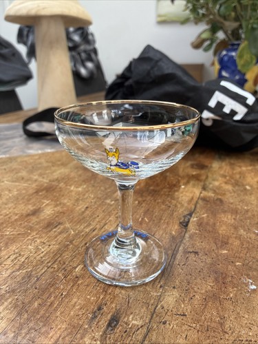 Vintage babycham coupe glass - vintage,