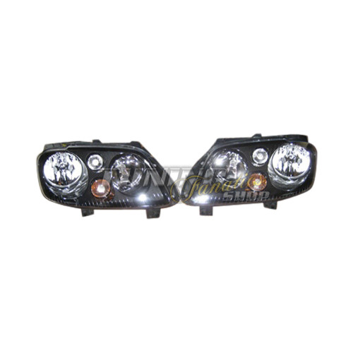 Headlights black left - black,