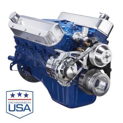 Small block ford alternator - block,
