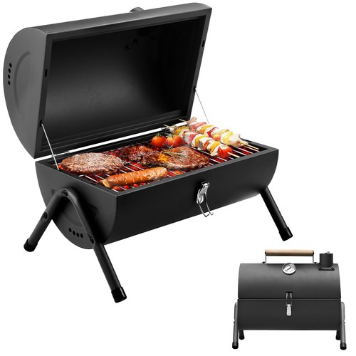 Portable barrel bbq grill - portable,