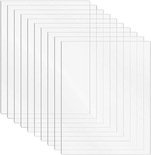 Pcs 1mm clear - 1mm, acrylic