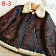 B-3 Flight Jacket Real Mouton