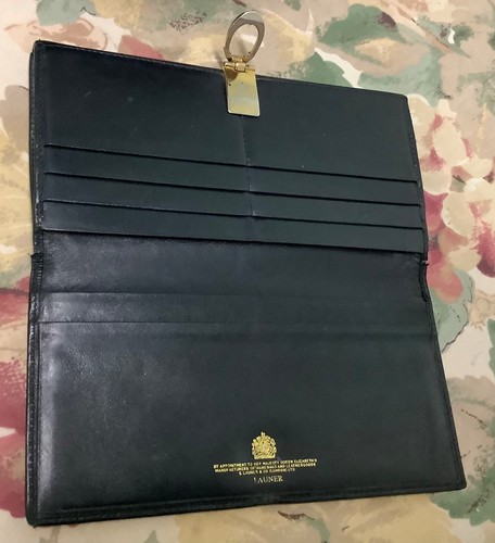 Launer london black - black, leather