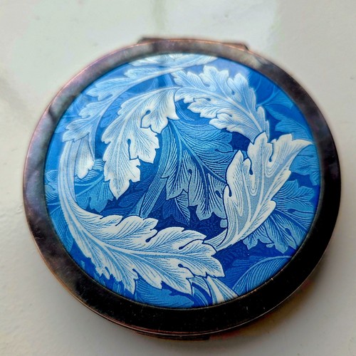 Pocket compact silver plated - pocket,