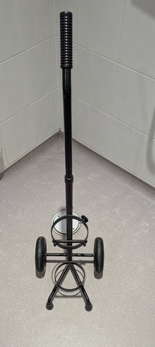Oxygen cylinder trolley e - trolley,